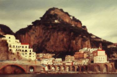 Amalfi coast, Atrani from the sea. limited edition thumb