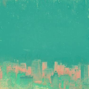 Original Abstract Expressionism Cities Photography by Nadia Attura