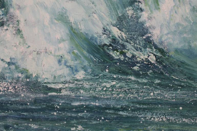 Original Impressionism Seascape Painting by Therese O'Keeffe