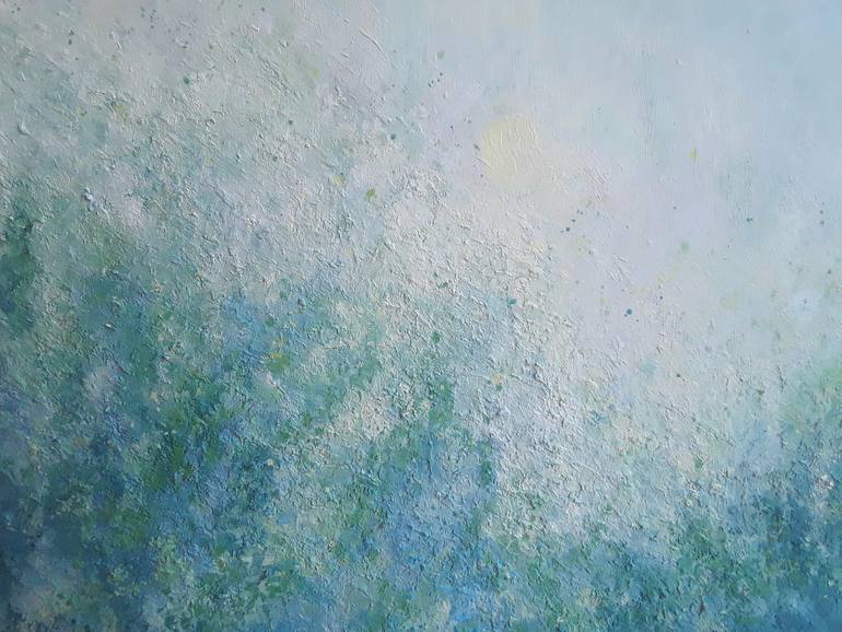 Original Abstract Expressionism Abstract Painting by Therese O'Keeffe