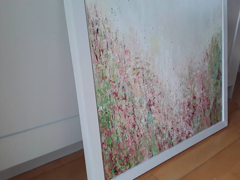 Original Abstract Expressionism Abstract Painting by Therese O'Keeffe