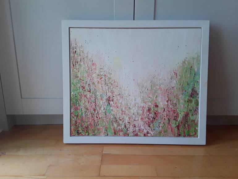 Original Abstract Expressionism Abstract Painting by Therese O'Keeffe