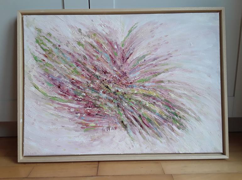 Original Abstract Painting by Therese O'Keeffe