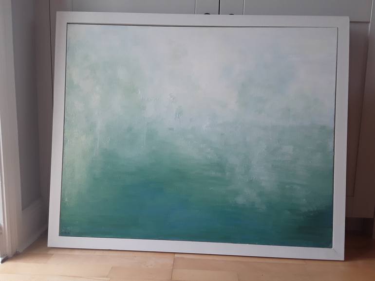 Original Abstract Expressionism Abstract Painting by Therese O'Keeffe