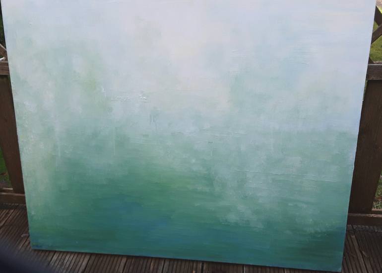 Original Abstract Expressionism Abstract Painting by Therese O'Keeffe