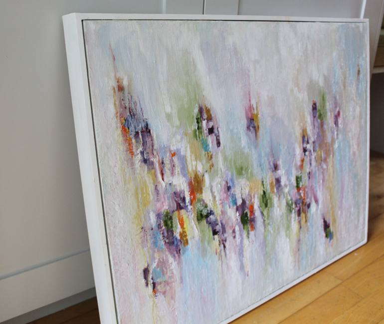 Original Abstract Expressionism Abstract Painting by Therese O'Keeffe