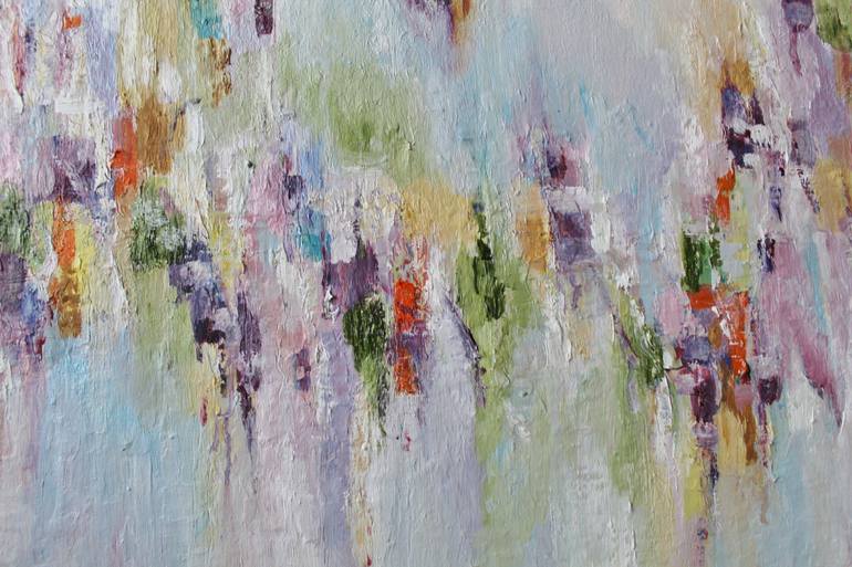 Original Abstract Expressionism Abstract Painting by Therese O'Keeffe