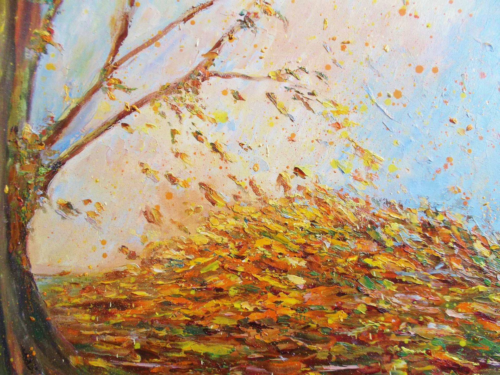 The Autumn Leaves Painting