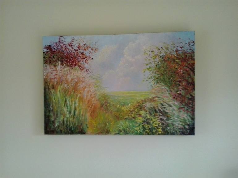 Original Impressionism Floral Painting by Therese O'Keeffe