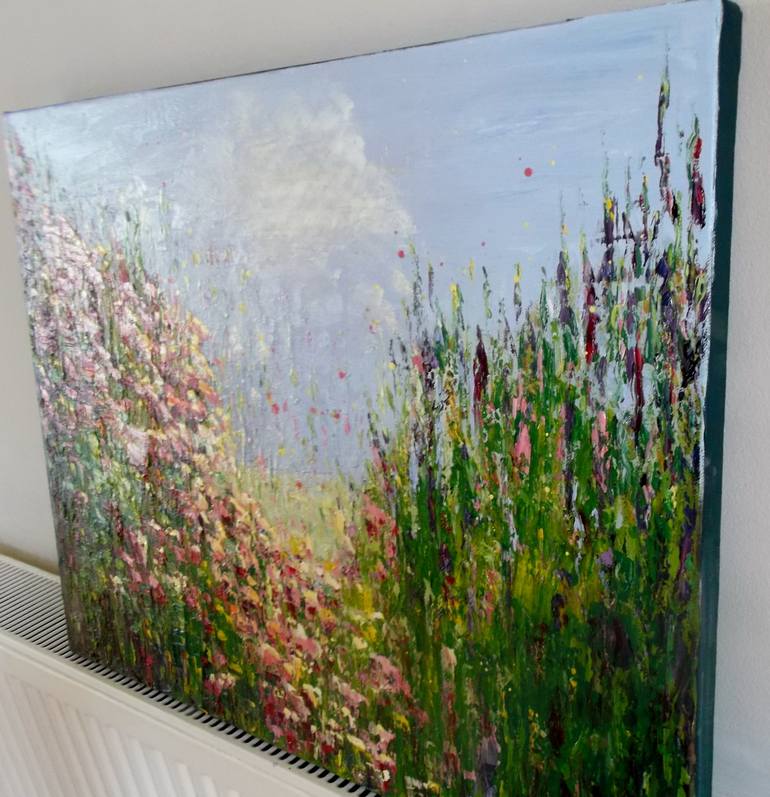 Original Floral Painting by Therese O'Keeffe