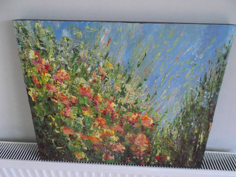 Original Floral Painting by Therese O'Keeffe