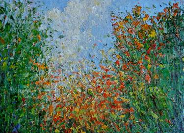 Print of Impressionism Floral Paintings by Therese O'Keeffe