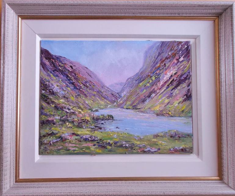 Original Impressionism Landscape Painting by Therese O'Keeffe