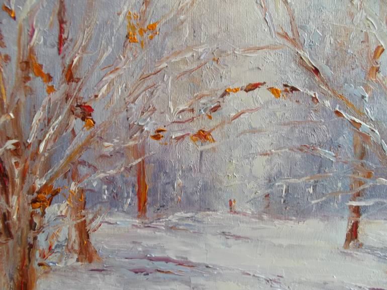 Original Impressionism Nature Painting by Therese O'Keeffe