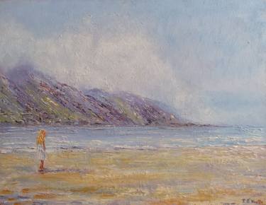 Original Impressionism Beach Paintings by Therese O'Keeffe