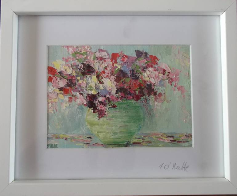 Original Impressionism Still Life Painting by Therese O'Keeffe