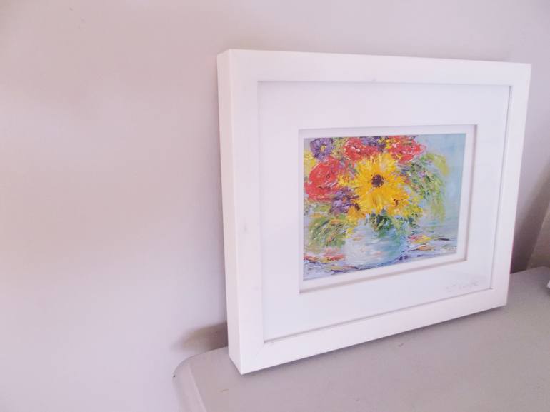 Original Floral Painting by Therese O'Keeffe