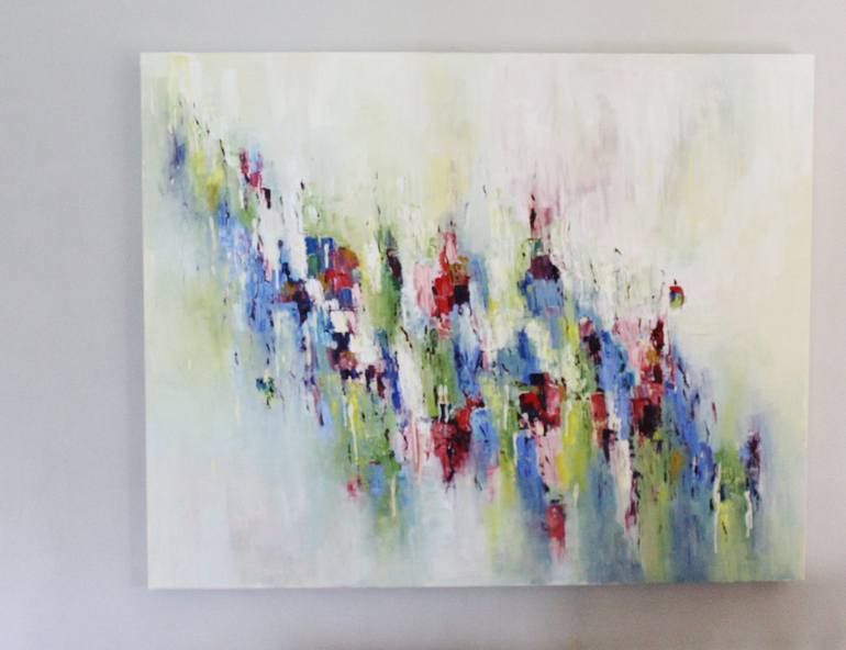 Original Expressionism Abstract Painting by Therese O'Keeffe