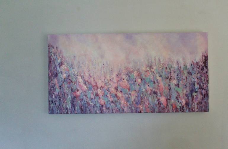 Original Abstract Painting by Therese O'Keeffe