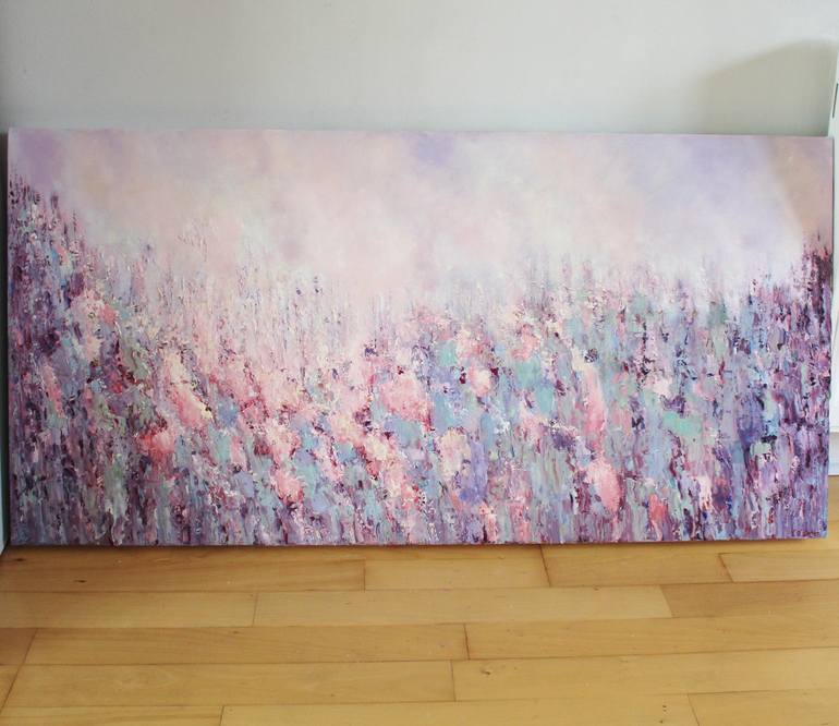 Original Abstract Painting by Therese O'Keeffe