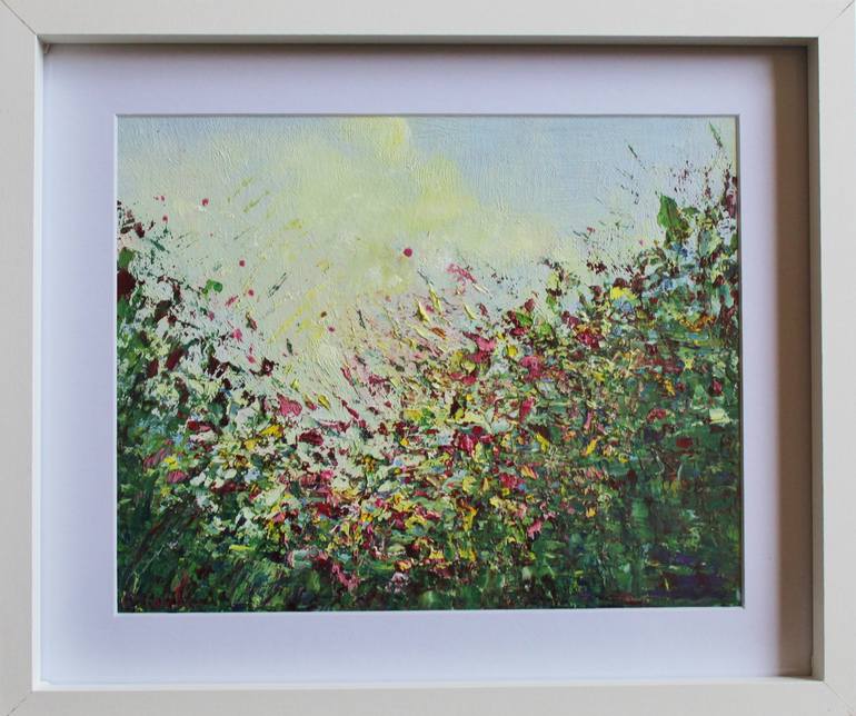 Original Floral Painting by Therese O'Keeffe