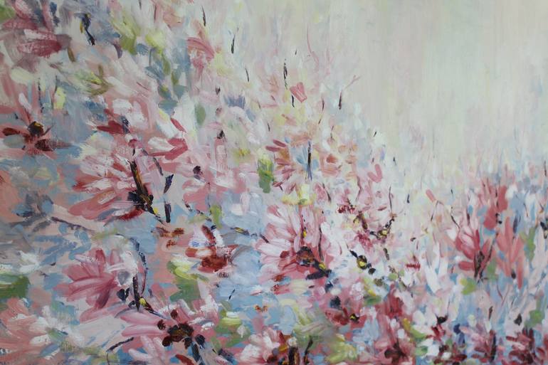 Original Floral Painting by Therese O'Keeffe