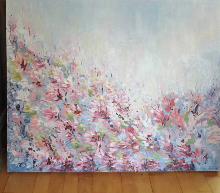 Original Floral Painting by Therese O'Keeffe