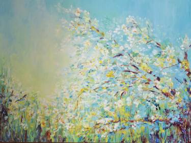 Print of Impressionism Floral Paintings by Therese O'Keeffe