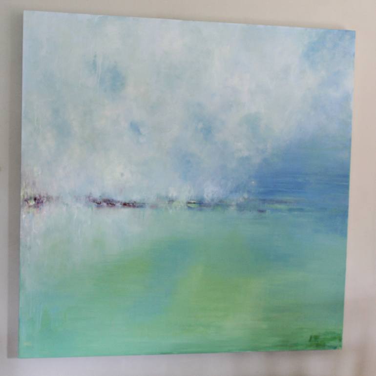 Original Abstract Painting by Therese O'Keeffe