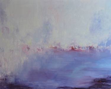 Original Abstract Expressionism Landscape Paintings by Therese O'Keeffe