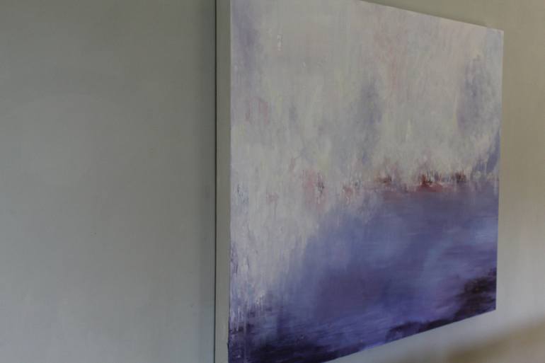 Original Abstract Expressionism Landscape Painting by Therese O'Keeffe