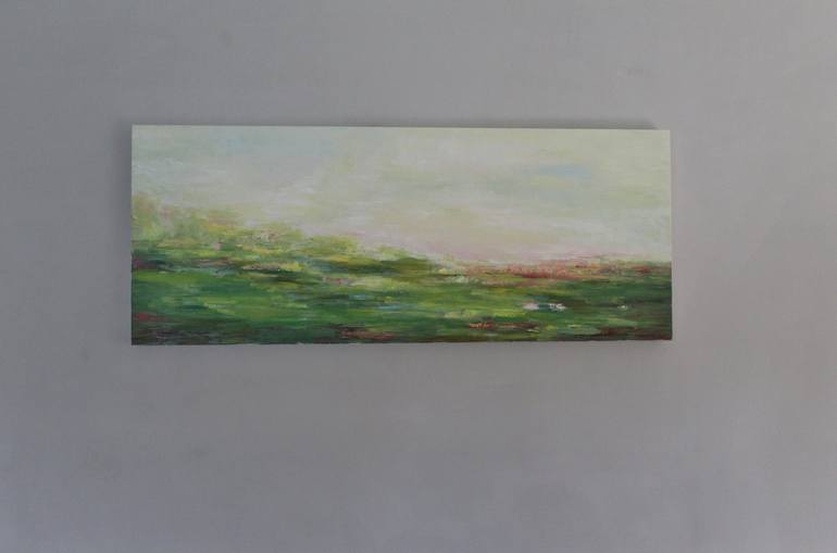 Original Abstract Painting by Therese O'Keeffe