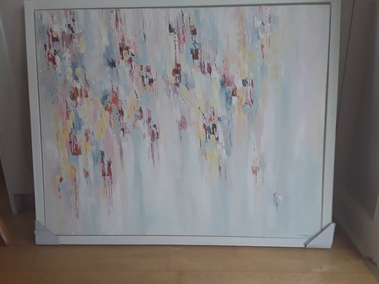 Original Abstract Expressionism Abstract Painting by Therese O'Keeffe