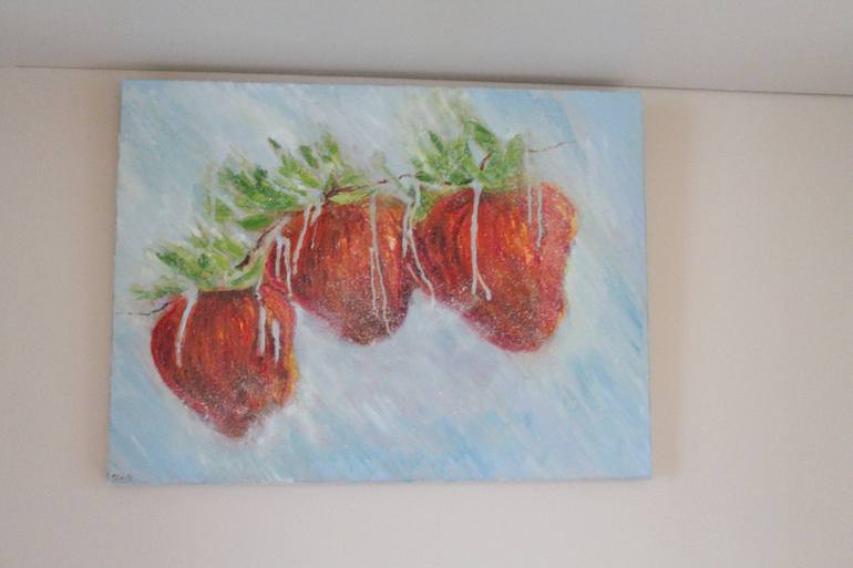 Original Contemporary Food Painting by Therese O'Keeffe
