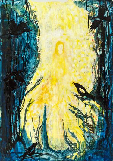 Original Figurative Women Painting by Tamar Swartz