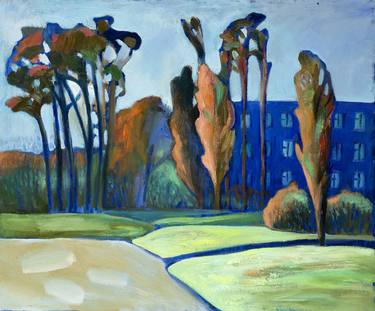 Original Impressionism Landscape Paintings by Elena Tomilova