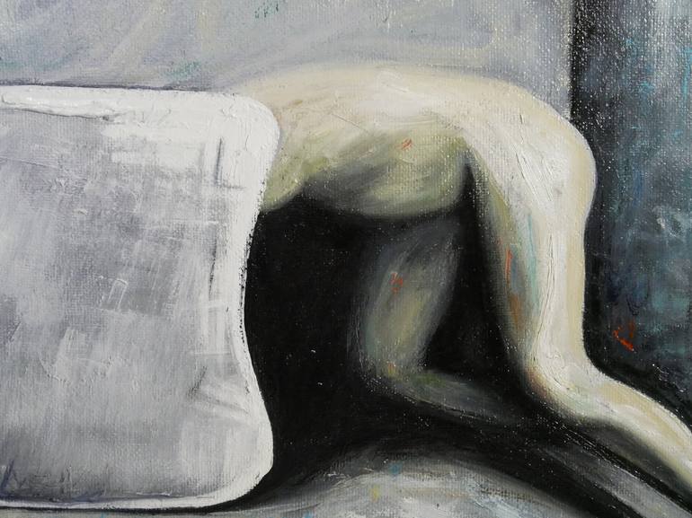 Original Contemporary Nude Painting by Lionel Le Jeune