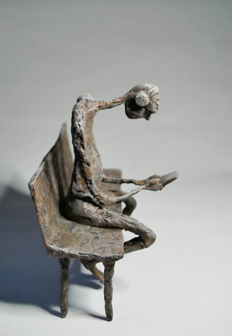 Original Expressionism People Sculpture by Lionel Le Jeune