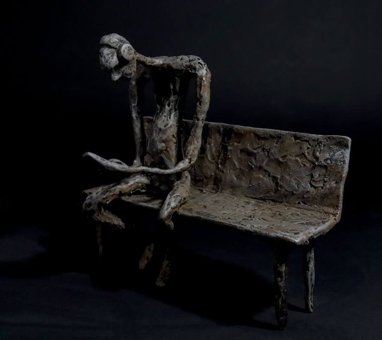 Original Expressionism People Sculpture by Lionel Le Jeune