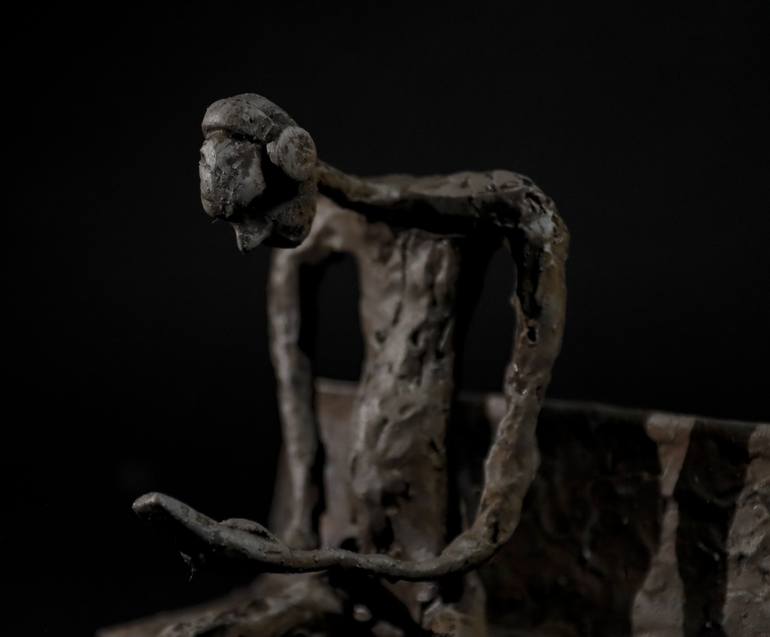 Original Expressionism People Sculpture by Lionel Le Jeune