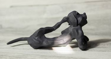 Original Figurative Dogs Sculpture by Lionel Le Jeune