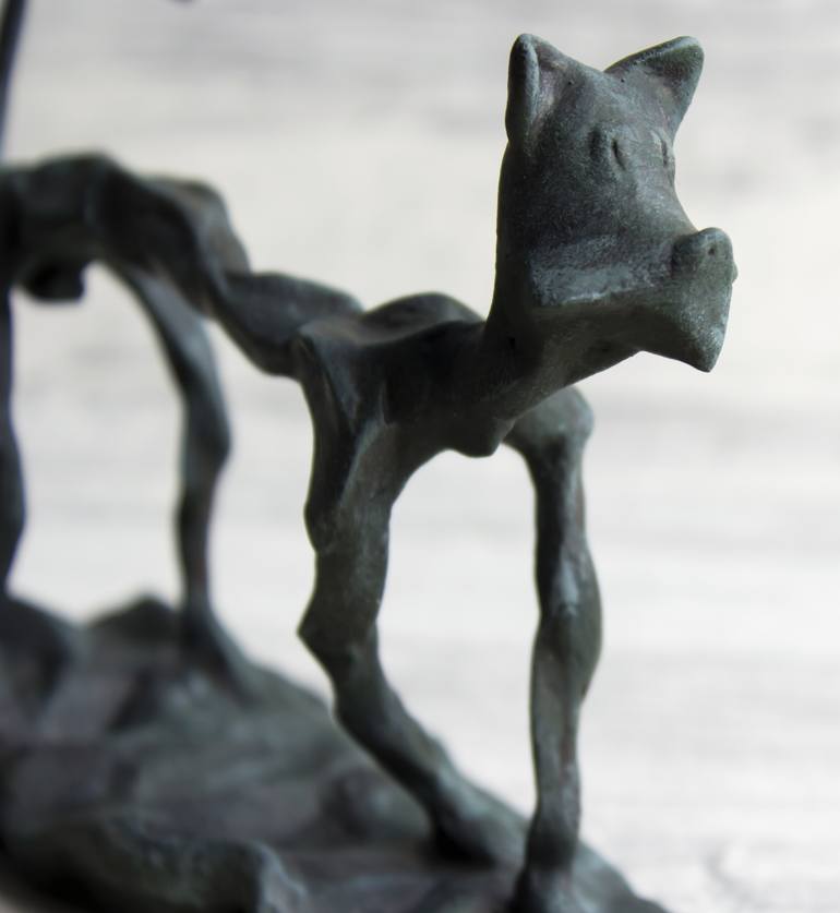 Dog sculpture - Print