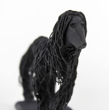 Original Figurative Dogs Sculpture by Lionel Le Jeune