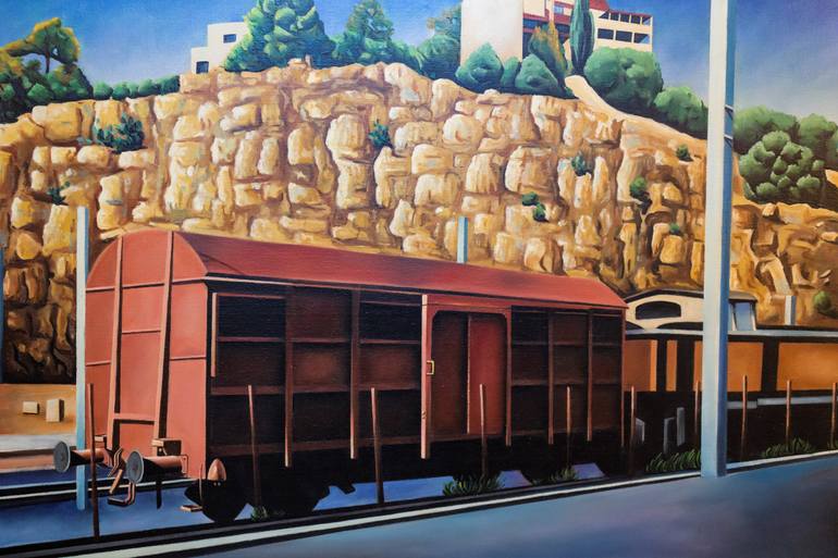 Original Figurative Landscape Painting by Lionel Le Jeune