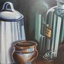 Still life - Prix de la Nature Morte 2008 Galerie Phocéart Marseille
Oil on linen canvas