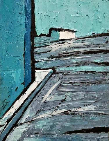 Print of Abstract Expressionism Architecture Paintings by Lionel Le Jeune