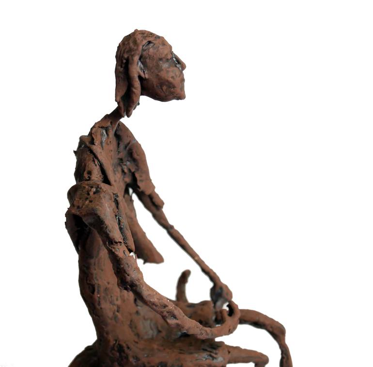 Original Expressionism People Sculpture by Lionel Le Jeune