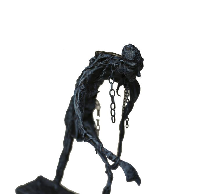 Original Expressionism Mortality Sculpture by Lionel Le Jeune