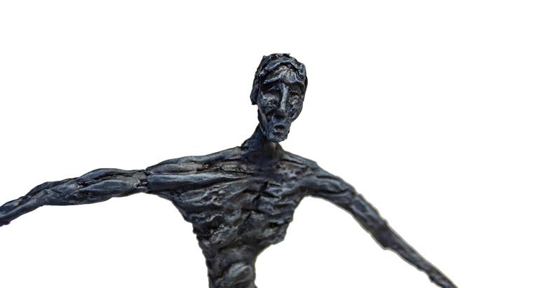 Original Expressionism Men Sculpture by Lionel Le Jeune