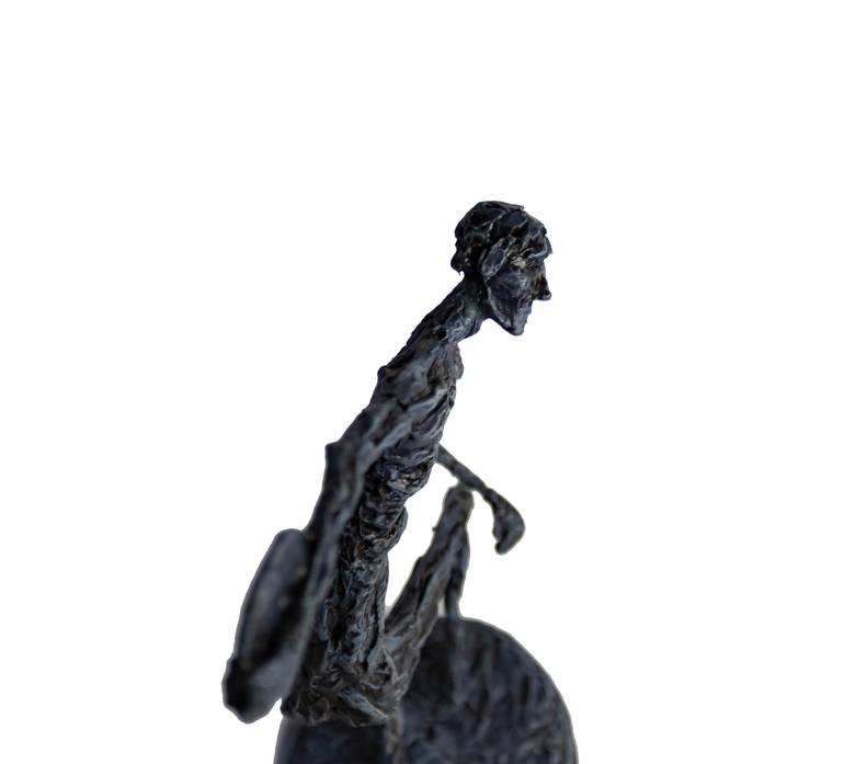 Original Expressionism Men Sculpture by Lionel Le Jeune